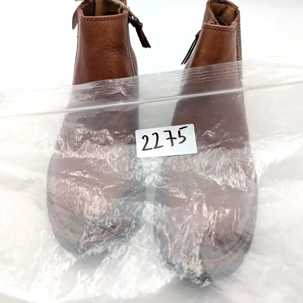 Sofft Paige Waterproof Chelsea Ankle Boots Women's Bourbon Size US6M EU36.5
